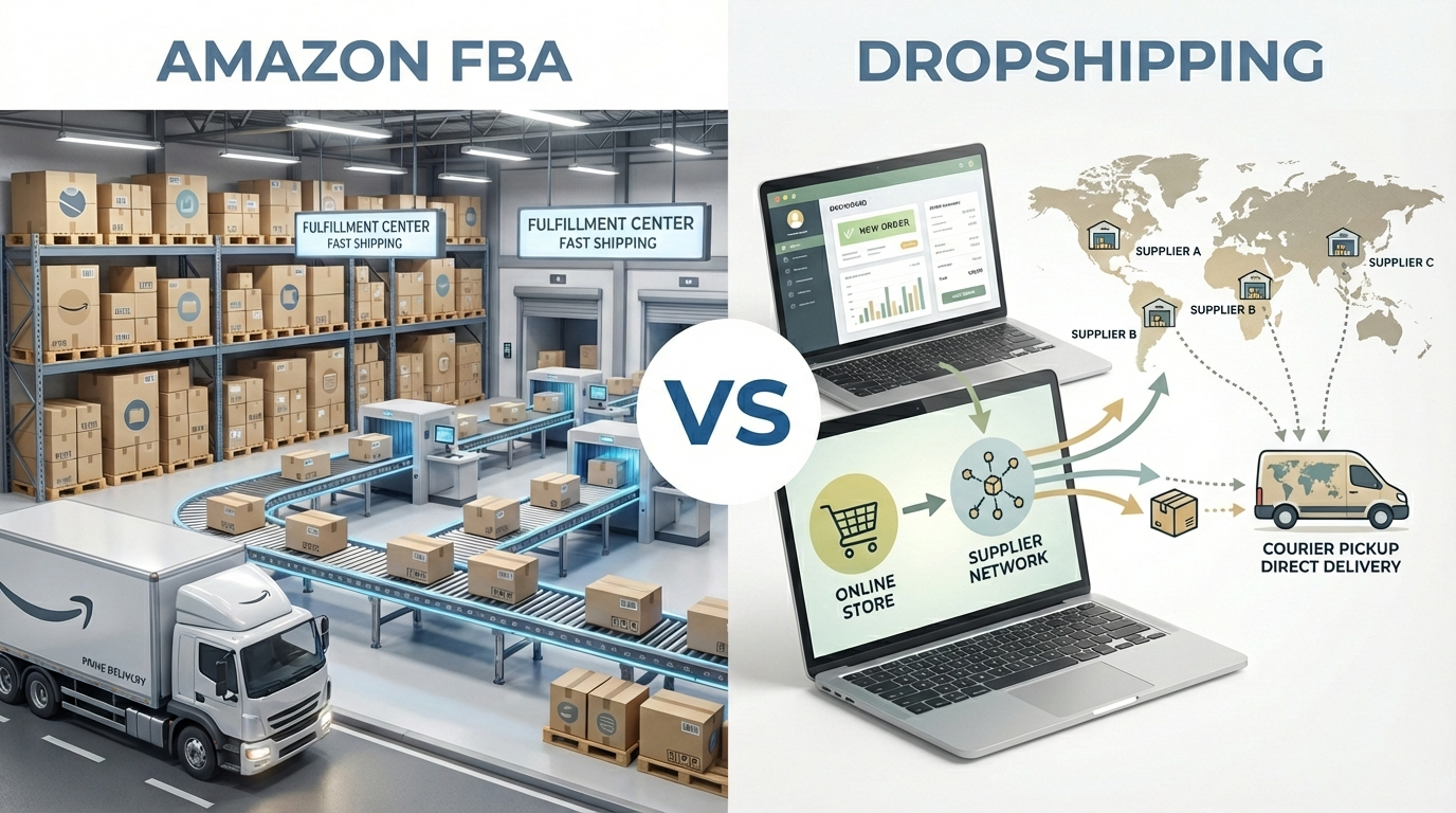 Dropshipping vs Amazon FBA in 2026: Which is Better?